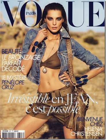 vogue paris may 2009 cover
