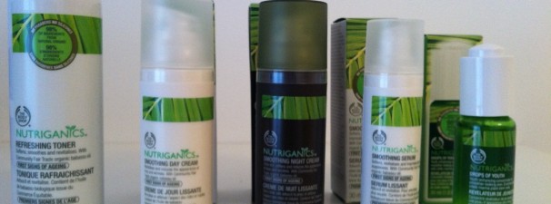 Probando&hellip; Kit de cuidado facial Nutriganics de The Body Shop