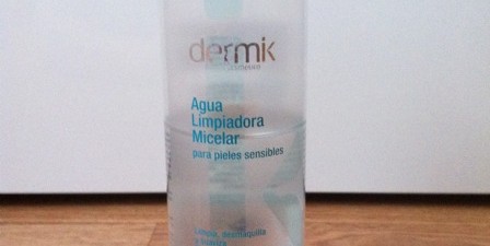 Mis cosméticos: agua limpiadora micelar