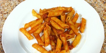 Recetas caseras para el día a día: Macarrones con chorizo